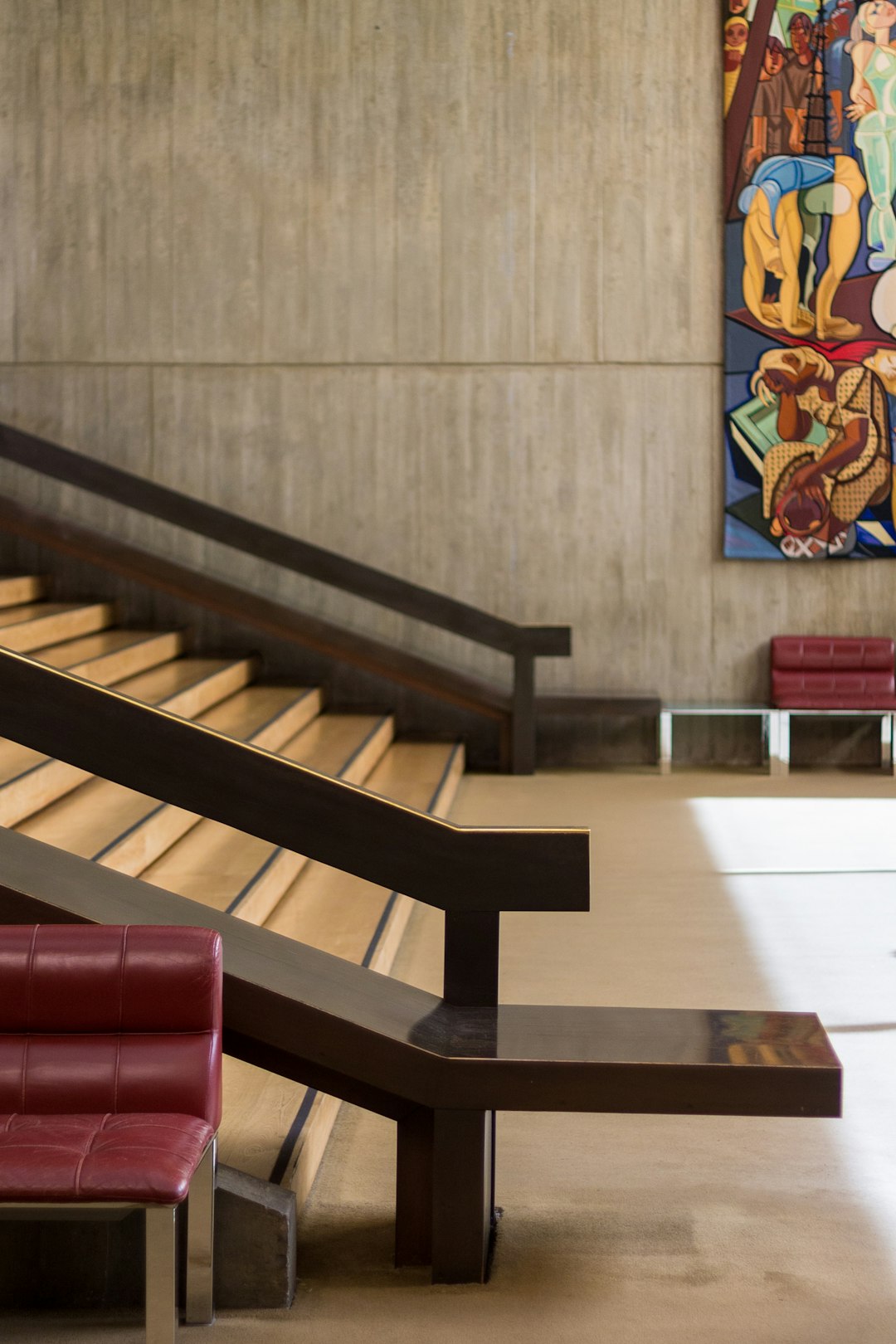 Modernist details in Gulbenkian.